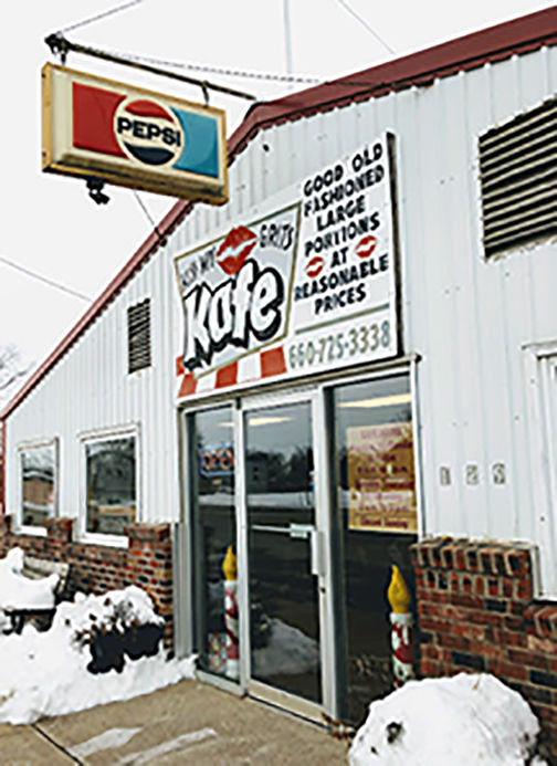 Front of Kiss My Grits Kafe
